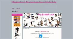 Desktop Screenshot of fitequipment.co.uk