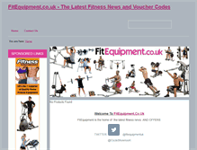 Tablet Screenshot of fitequipment.co.uk